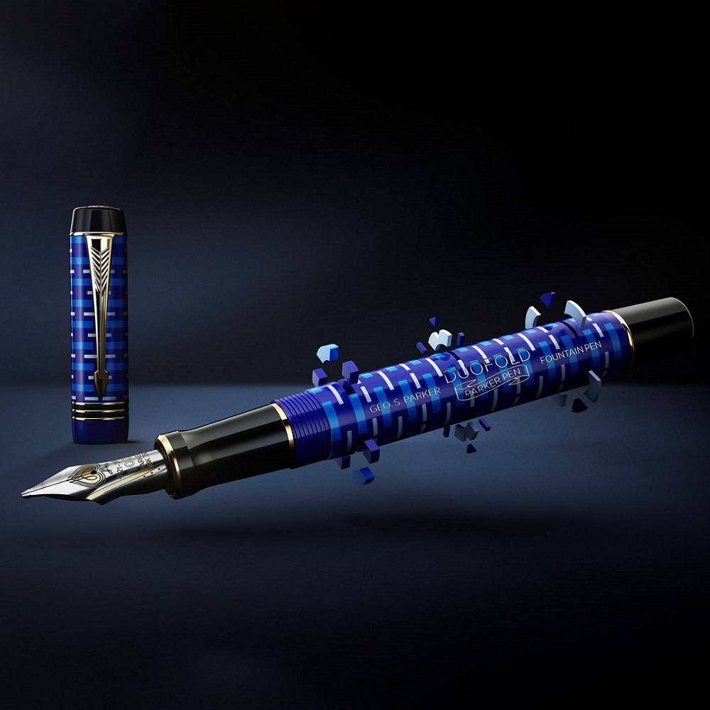 PARKER Nalivpero Royal Set Duofold 100th Anniversary - Слика 16