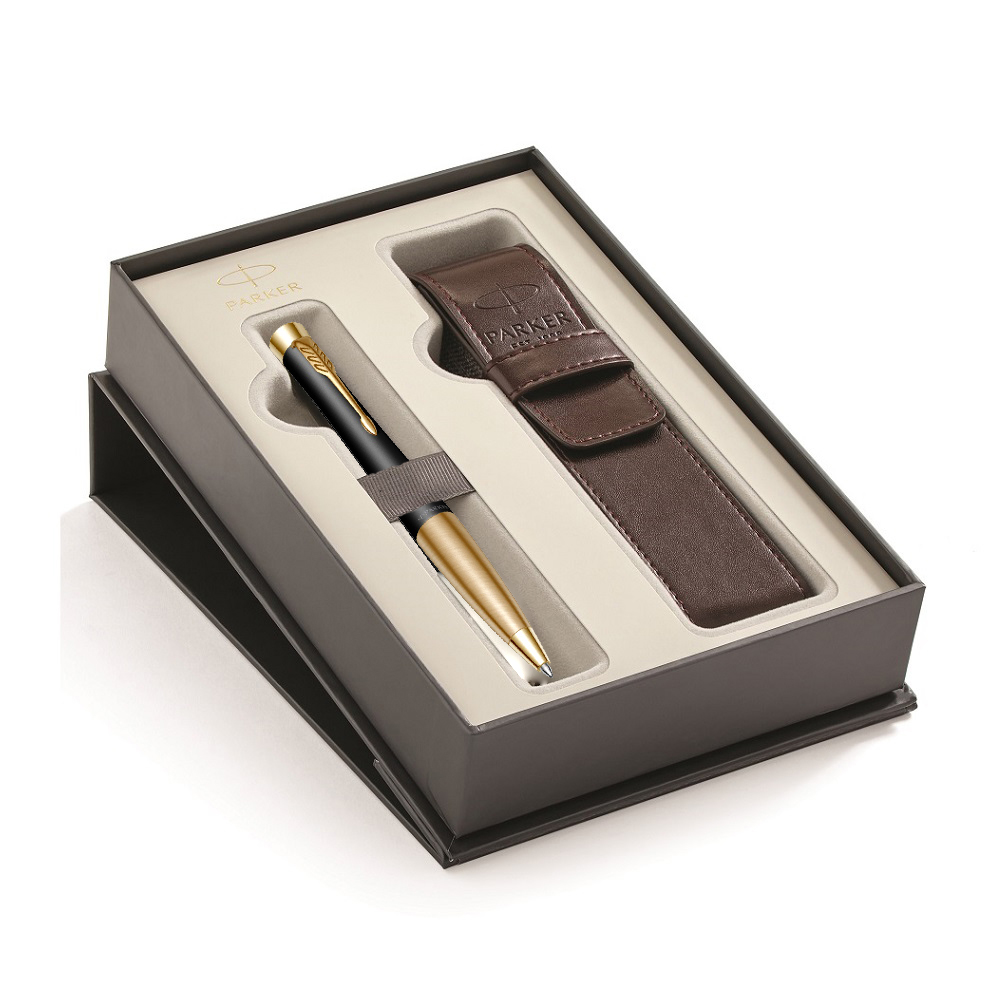 PARKER poklon SET Royal URBAN Black GT - Hemijska olovka + Futrola