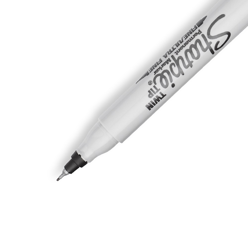 SHARPIE PERMANENTNI MARKER TWIN TIP CRNI - Слика 10