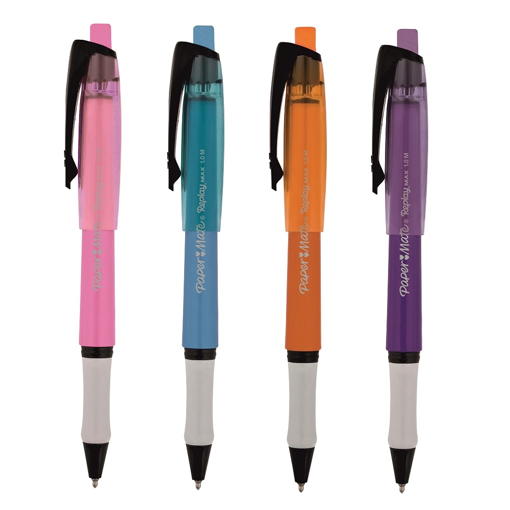 PAPER MATE Hemijska olovka REPLAY PIŠI-BRIŠI MAX FUN 1,0mm
