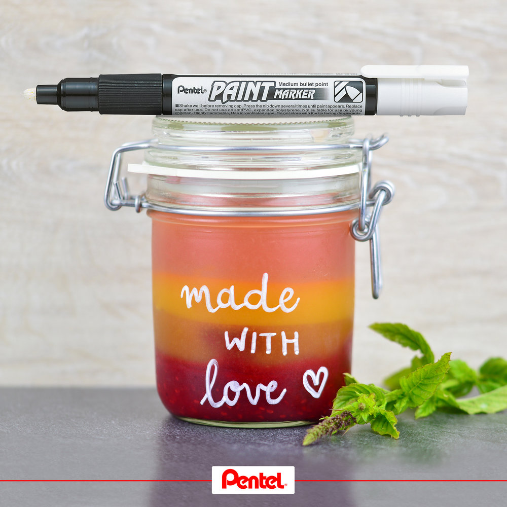 PENTEL permanentni PAINT marker MMP-20 OBLI VRH - Слика 7