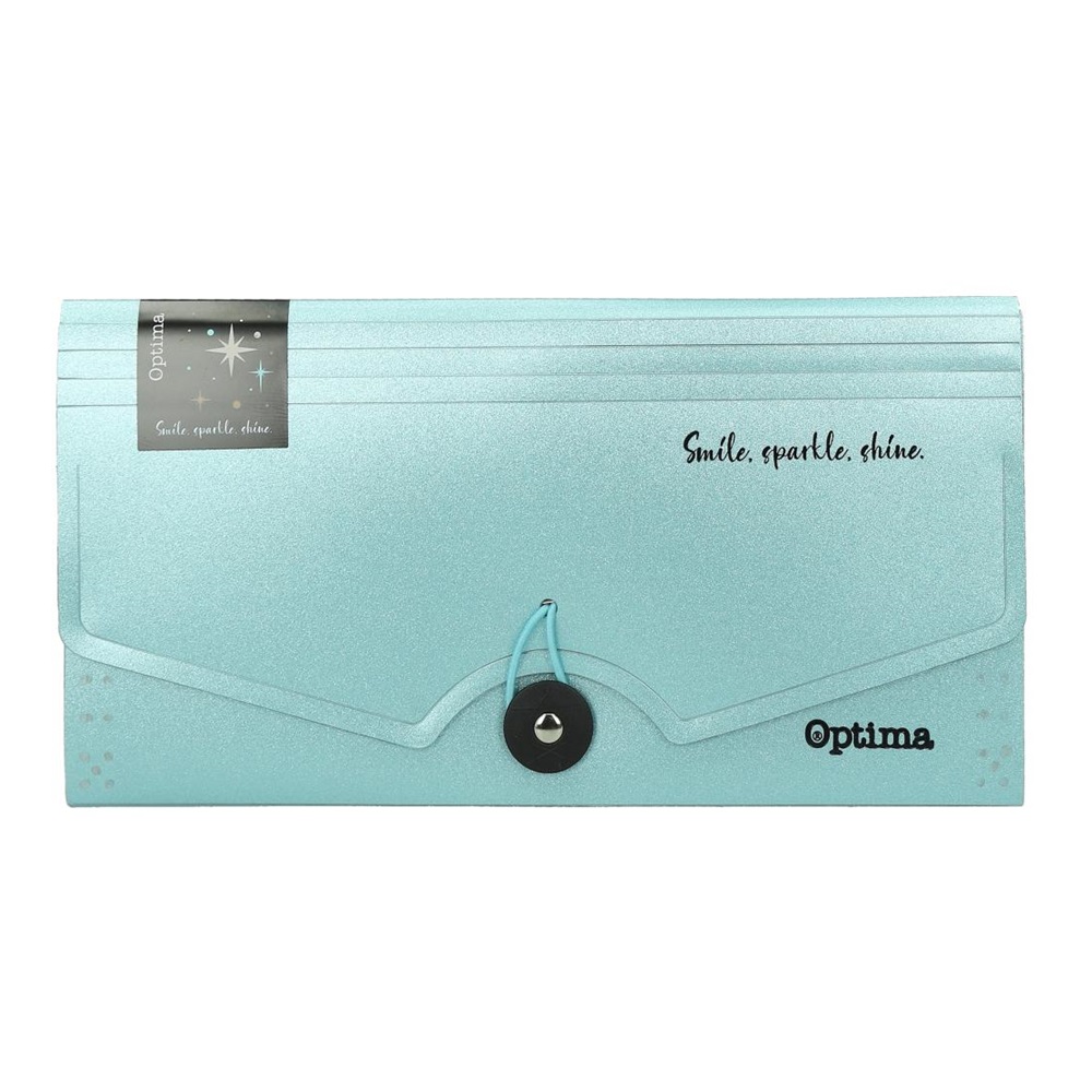 OPTIMA fascikla sa pregradama B6 GLITTER - Слика 2