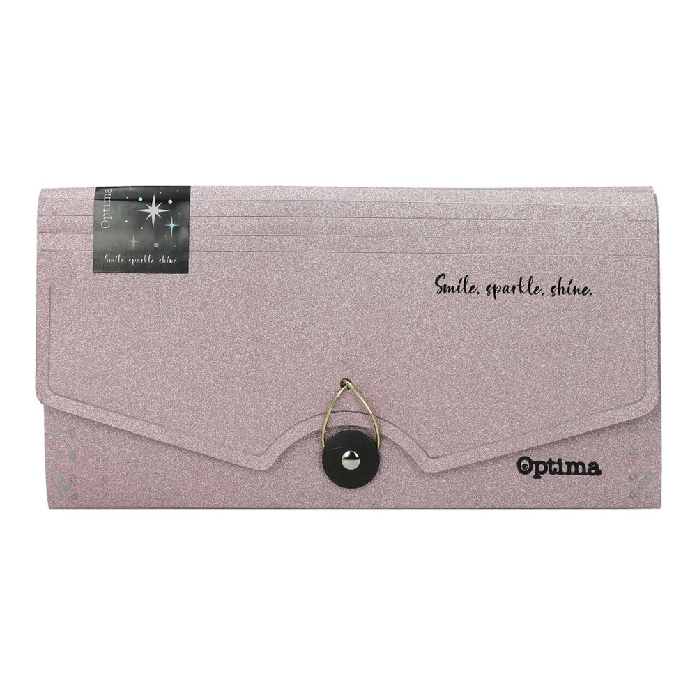 OPTIMA fascikla sa pregradama B6 GLITTER - Слика 3