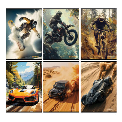 STREET Sveska sa mekom koricom PREMIUM SPORT
