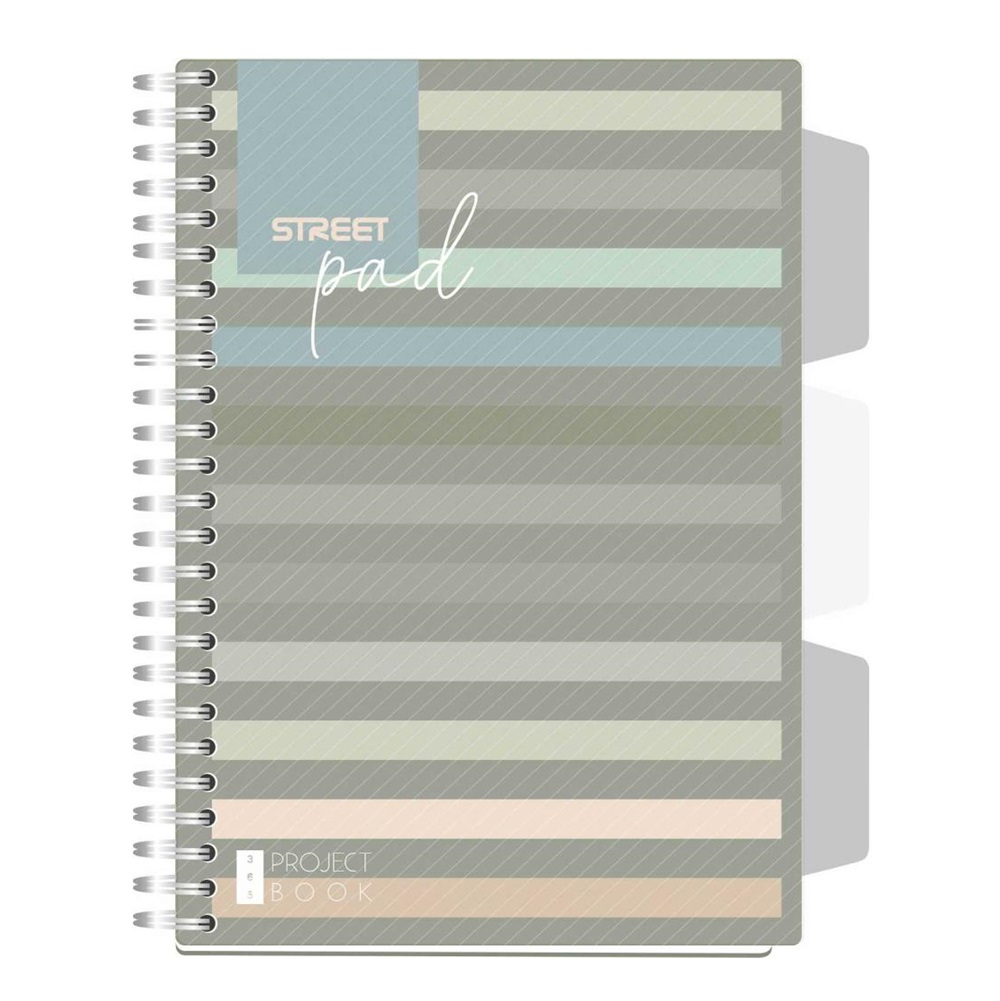 STREET Sveska sa spiralom PROJECT BOOK STRIPES - Слика 2