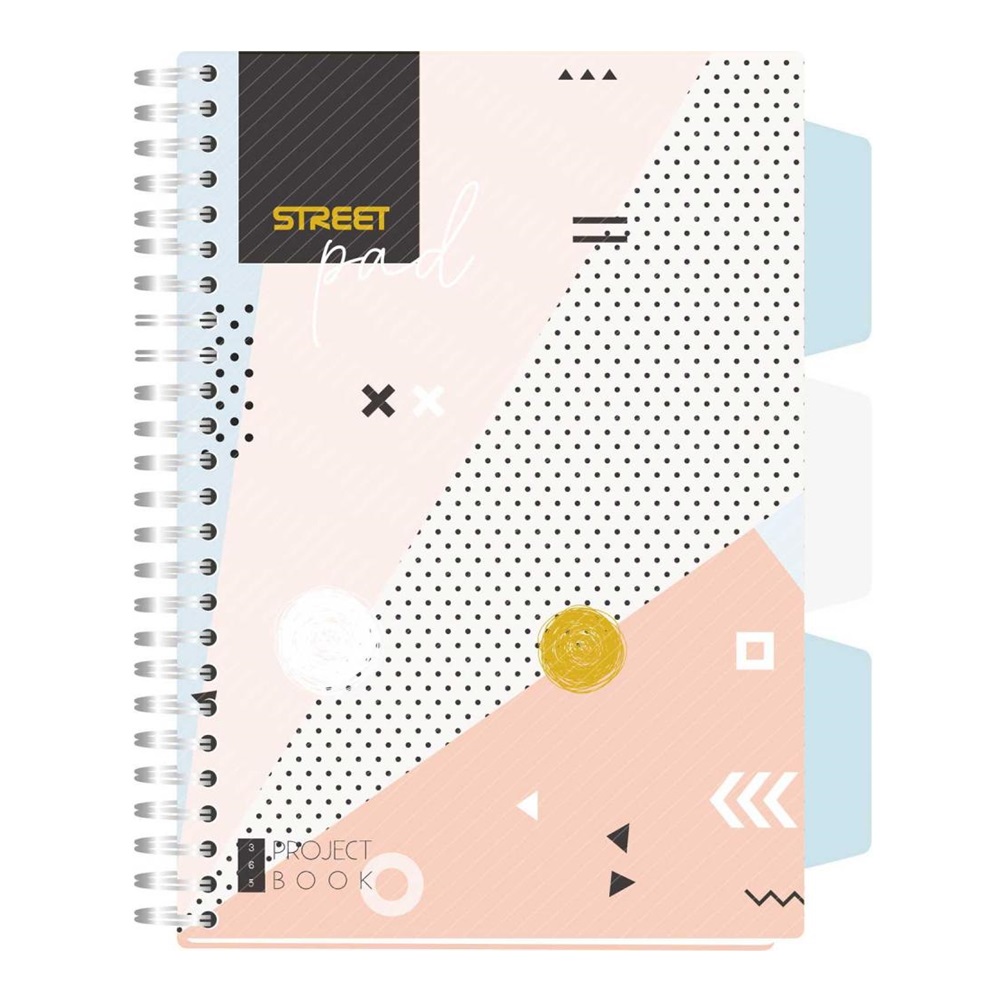 STREET Sveska sa spiralom PROJECT BOOK COLORFUL - Слика 2