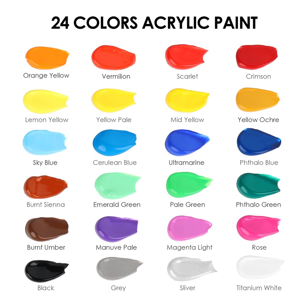 PENTEL ARTS Akrilna boja 75ml OKER - Слика 3