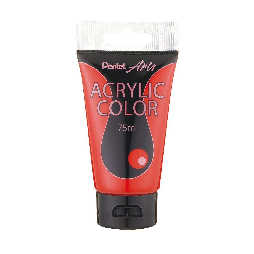 PENTEL ARTS Akrilna boja 75ml CRVENA VERMILION