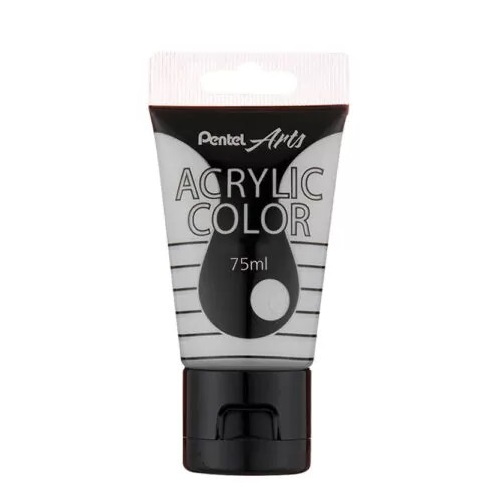PENTEL ARTS Akrilna boja 75ml BELA BISERNA