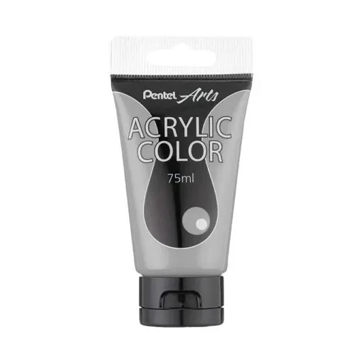 PENTEL ARTS Akrilna boja 75ml SREBRNA