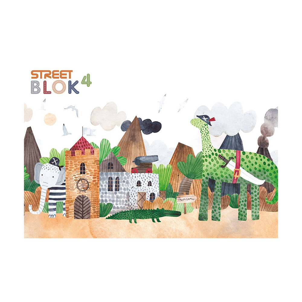 STREET Blok za crtanje broj 4