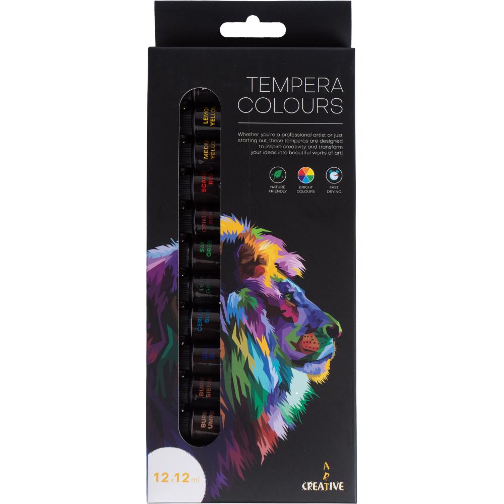 CREATIVE ART tempera akrilna 12x12ML