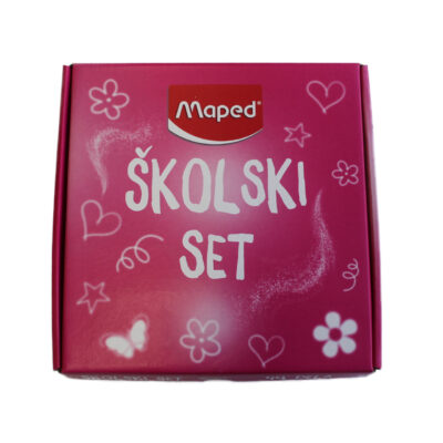 MAPED skolski set Barbie