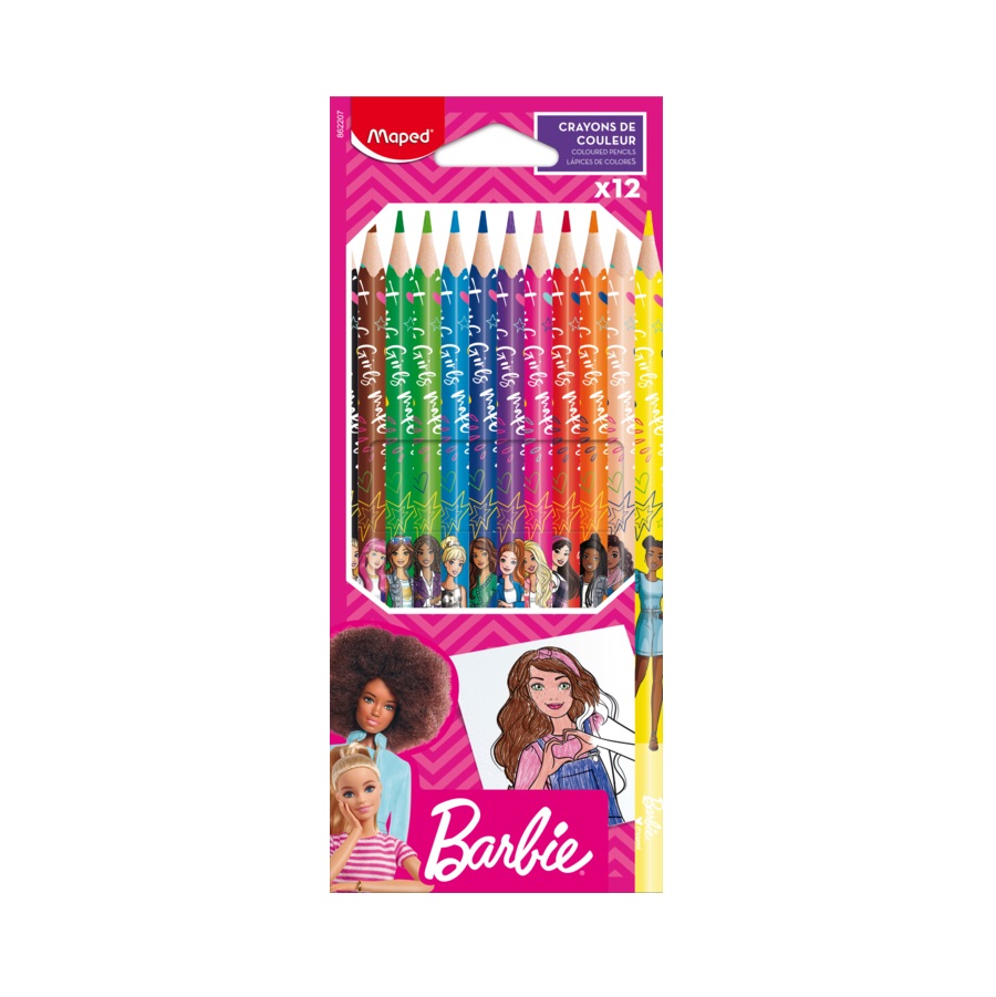 MAPED skolski set Barbie