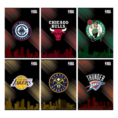 Sveska sa mekom koricom NBA
