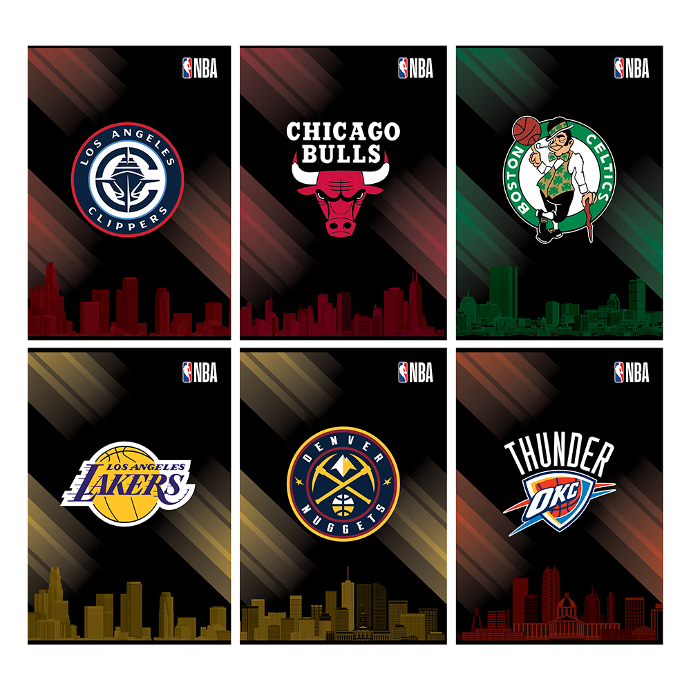 Sveska sa mekom koricom NBA