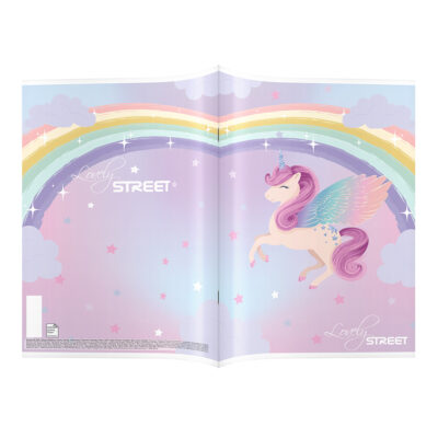 STREET Sveska sa mekom koricom LUX UNICORN