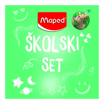 MAPED školski set - Smiling planet