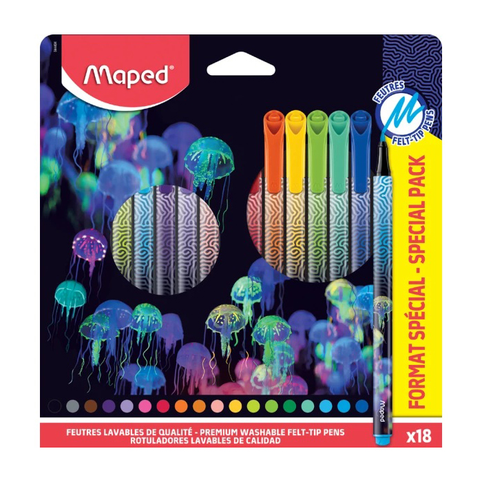 FLOMASTERI MAPED DEEPSEA