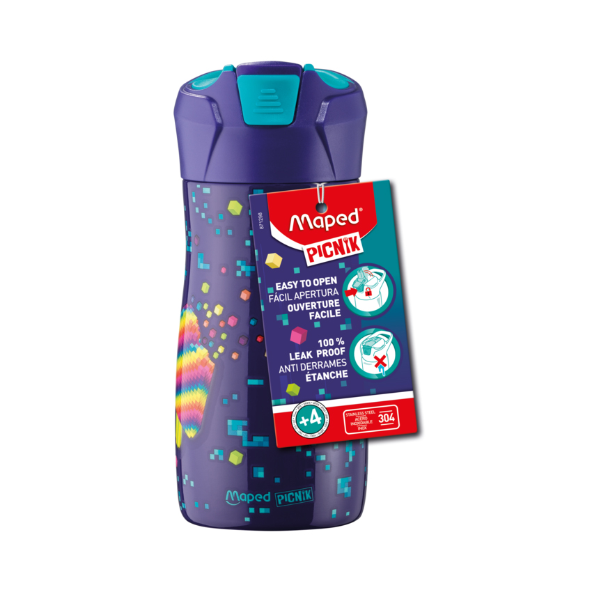 FLAŠICE ZA VODU MAPED PICNIK 430ML PIXEL - Слика 4