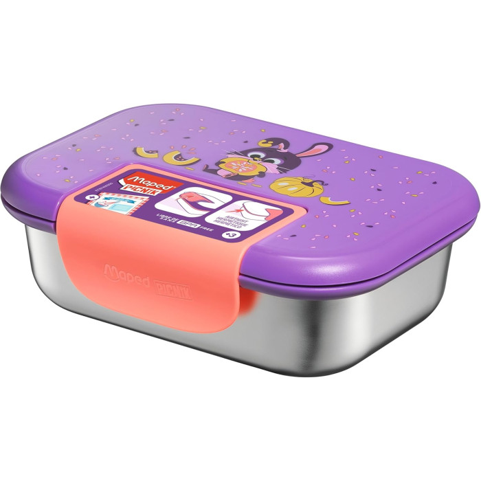 MAPED posuda za hranu 900ml MINI Zeka metal