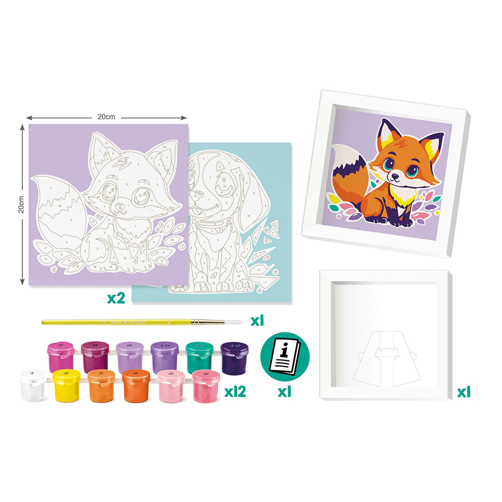 MAPED CREATIV SET BOJENJE PO BROJEVIMA - KUCA I LIJA