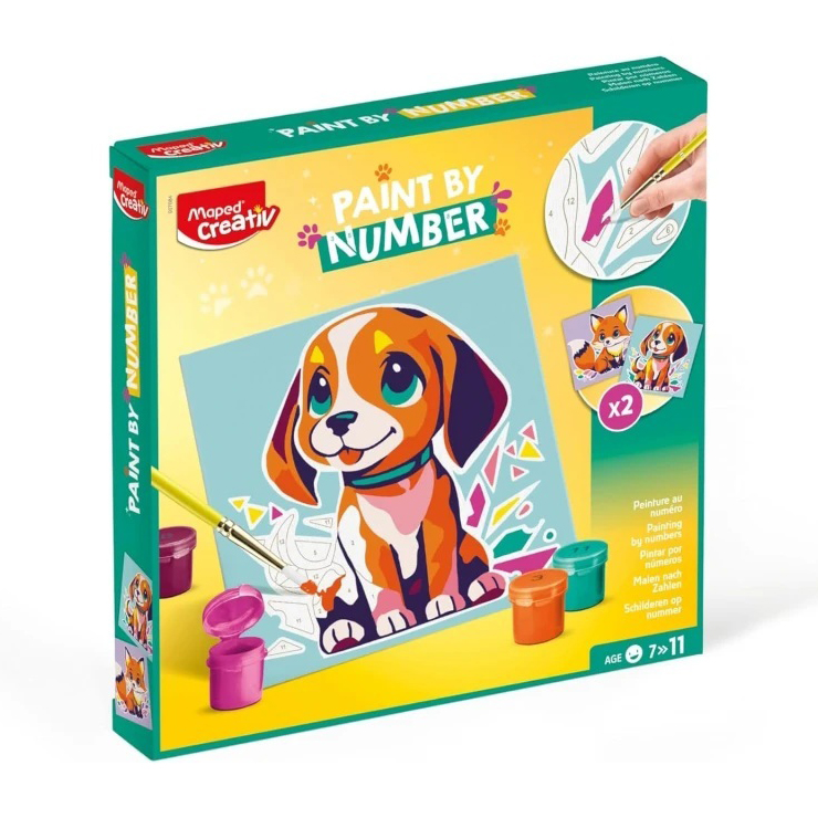 MAPED CREATIV SET BOJENJE PO BROJEVIMA - KUCA I LIJA
