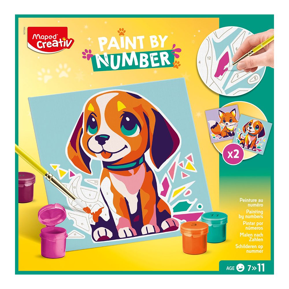 MAPED CREATIV SET BOJENJE PO BROJEVIMA - KUCA I LIJA
