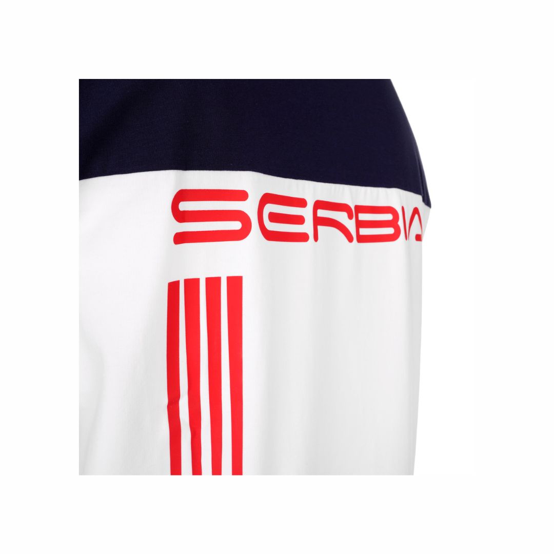 OLIMPIJSKA MAJICA MUŠKA PEAK 93195 WHITE/NAVY - Слика 5