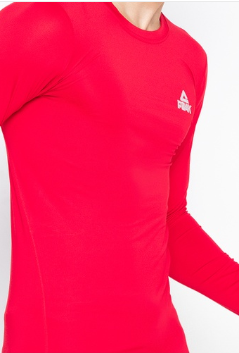 MAJICA DUG RUKAV PEAK F65263 RED - Слика 2