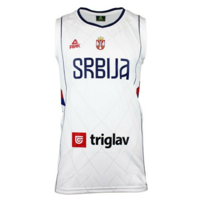 KOŠARKAŠKI DRES SRBIJA BELI MUŠKI PEAK