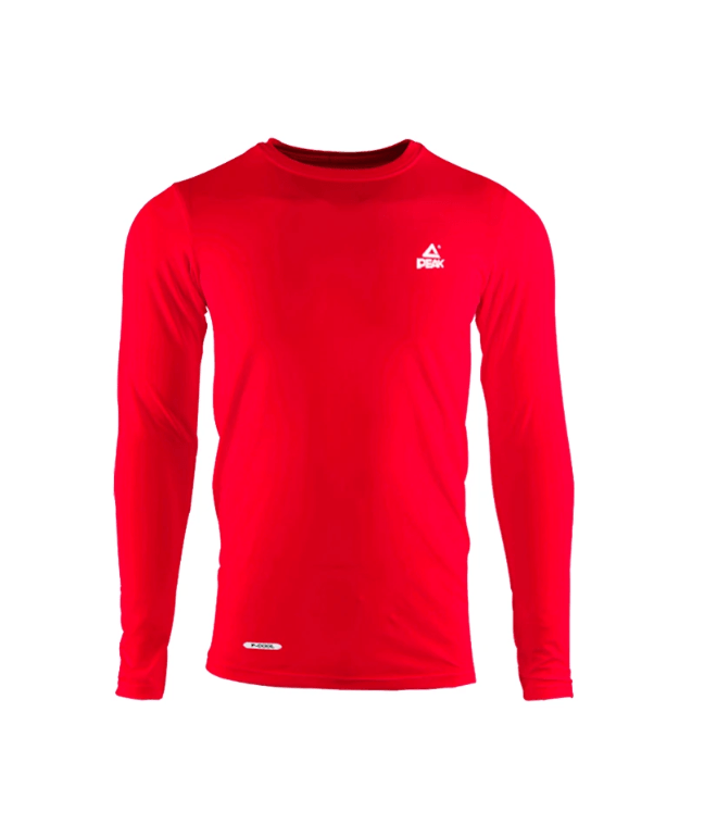 MAJICA DUG RUKAV PEAK F65263 RED - Слика 6